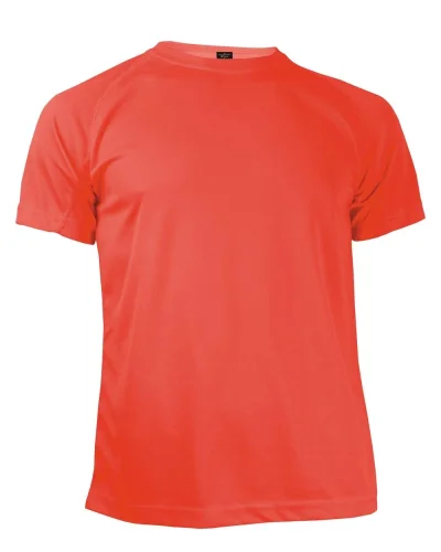 T-shirt girocollo Dry skin unisex Coral