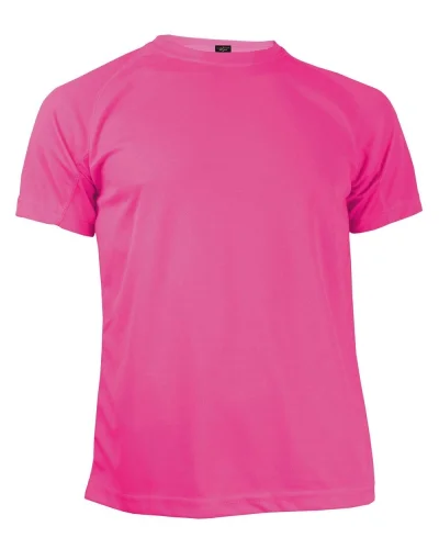 T-shirt girocollo Dry skin unisex Pink