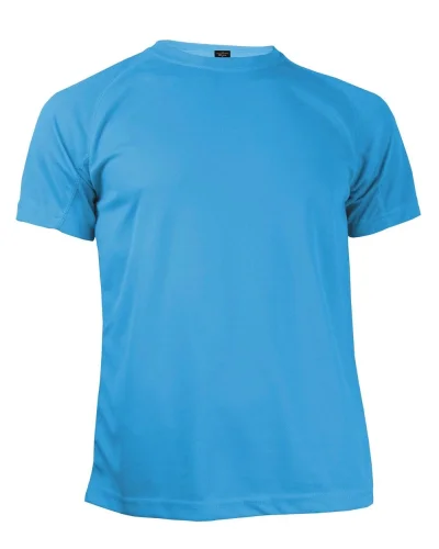 T-shirt girocollo Dry skin unisex Turquoise