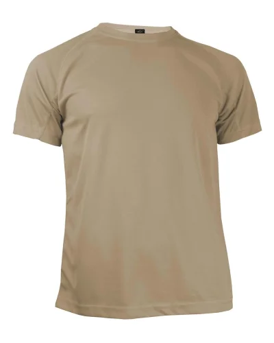 T-shirt girocollo Dry skin unisex Sand