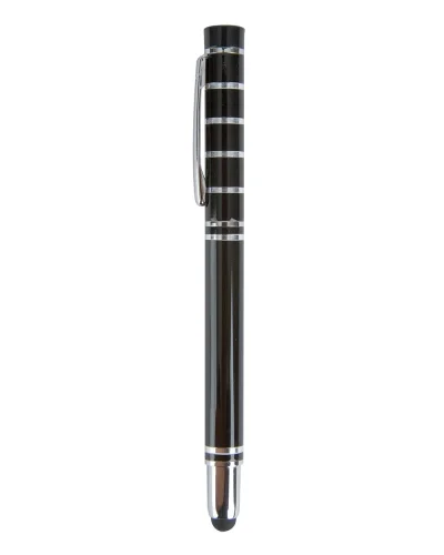 Penna Highline metallo blu, 14 cm, scrittura fluida ultrarapida Nero