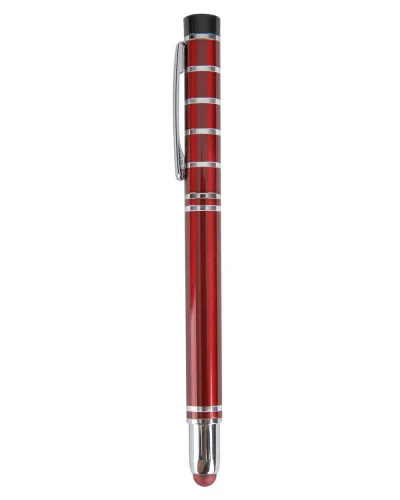 Penna Highline metallo blu, 14 cm, scrittura fluida ultrarapida Rosso