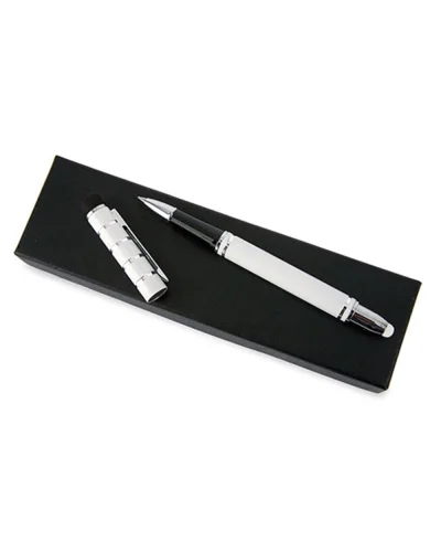 Penna Highline metallo blu, 14 cm, scrittura fluida ultrarapida
