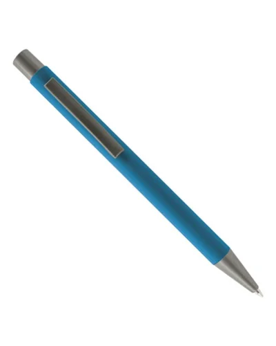 Penna a sfera Munich metallo Blu