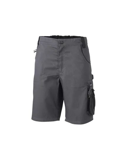 Bermuda da lavoro Strong , tasche CORDURA, classic fit Carbon/Black