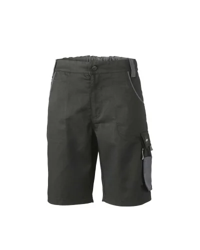 Bermuda da lavoro Strong , tasche CORDURA, classic fit Black / Carbon