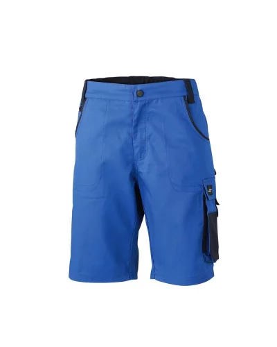 Bermuda da lavoro Strong , tasche CORDURA, classic fit Royal/Navy