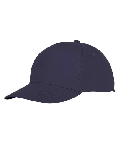 Cappellino Hades 5 Pannelli Cotone con Chiusura Velcro Navy
