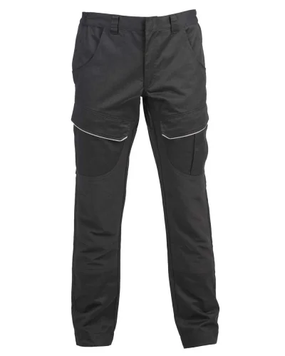 Pantaloni da Lavoro Melbourne multitasche elasticizzati Black