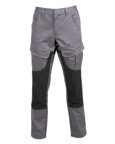 Pantaloni da Lavoro Melbourne multitasche elasticizzati Grey