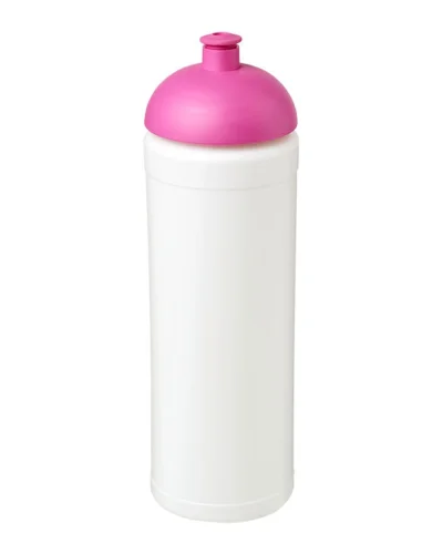 Borraccia Plus da 750 ml con impugnatura Solido bianco / Rosa