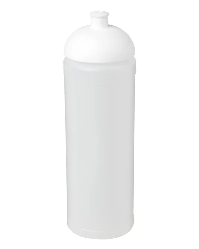 Borraccia Plus da 750 ml con impugnatura Trasparente / solido bianco