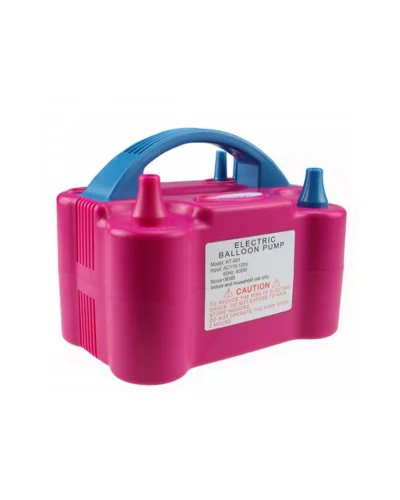 Gonfiatore Elettrico Palloncini Pro 600W, 2 Modalità, Plastica Blu