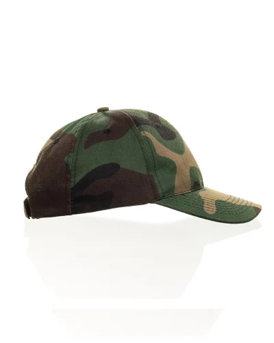 Start Six Cappellino 6 pannelli cotone, velcro, taglia unica, leggero