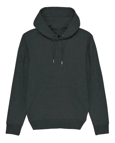 Felpa Unisex Cruiser in Cotone Bio 350g, Medium Fit Stanley/Stella Dark Heather Grey