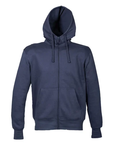 Felpa Oklahoma Man con zip e cappuccio Navy
