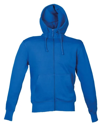 Felpa Oklahoma Man con zip e cappuccio Royal