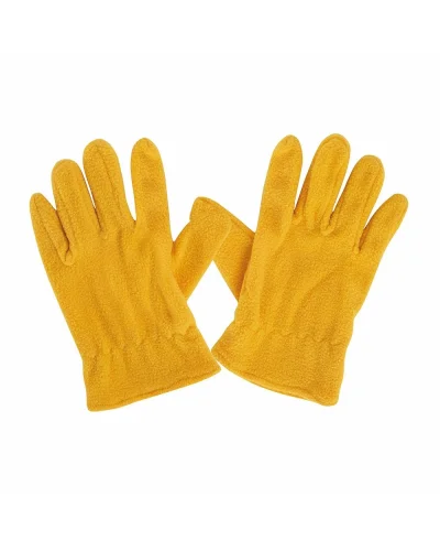 Guanti Polar Uomo in Pile, Taglia Unica, Polsini Elasticizzati
