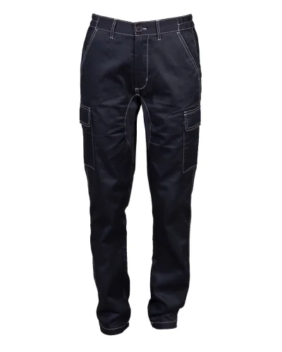 Pantalone da lavoro donna Bucarest multitasche Grizzly 200g Navy