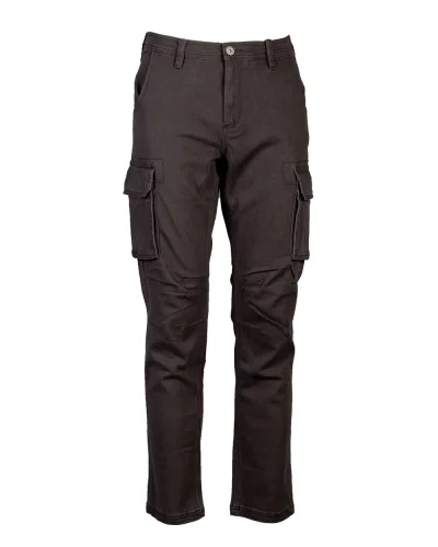 Pantalone multitasche Lituania elasticizzato cotone