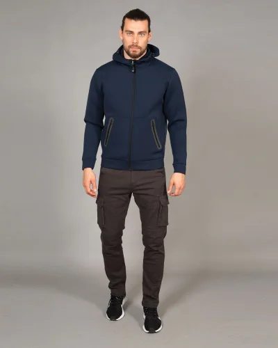 Pantalone multitasche Lituania elasticizzato cotone