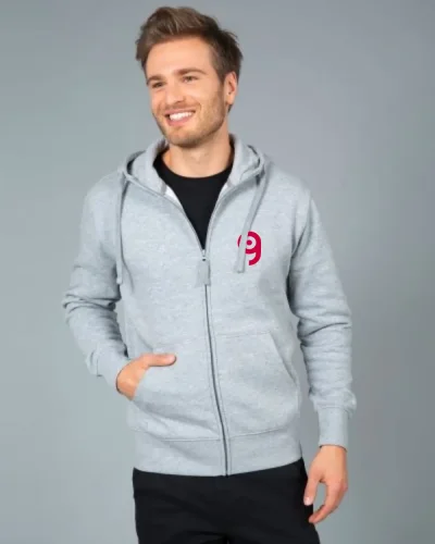 Felpa Oklahoma Man con zip e cappuccio