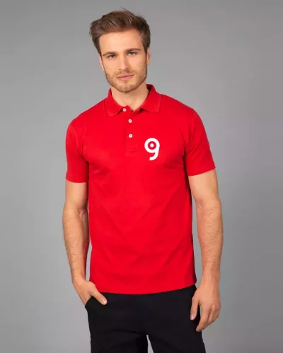 Polo Panama uomo cotone pettinato, manica corta