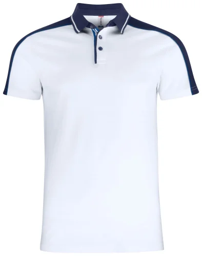 Polo Pittsford slim-fit cotone premium multicolore 200g/m²