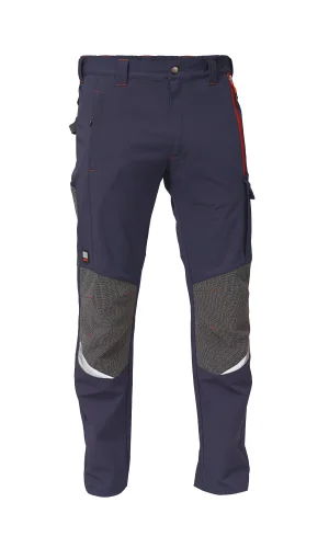 Pantalone da lavoro Finder softshell, rifrangente