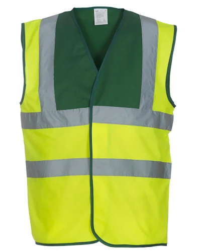 Gilet Alta Visibilità Fluo Valento, Riflettente EN ISO 20471