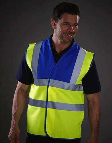 Gilet Alta Visibilità Fluo Valento, Riflettente EN ISO 20471