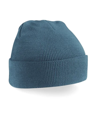 Berretto  con risvolto, 100% poliacrilico, taglia unica Airforce blue
