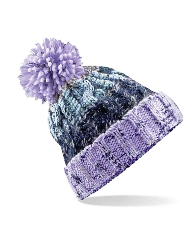 Beechfield Berretto Fair Isle Snowstar, Acrilico, Stile Classico