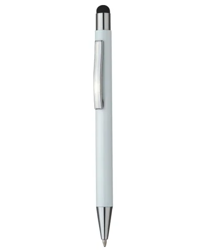 Touch pen a scatto in alluminio Nero