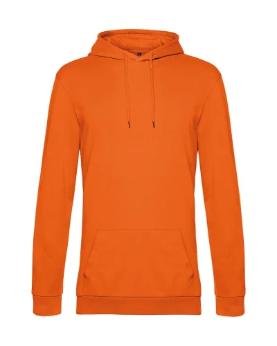 Felpa con cappuccio unisex B&C French Terry 280g Pure Orange