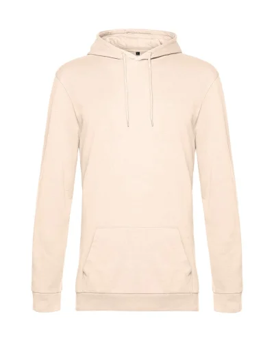 Felpa con cappuccio unisex B&C French Terry 280g Pale Pink