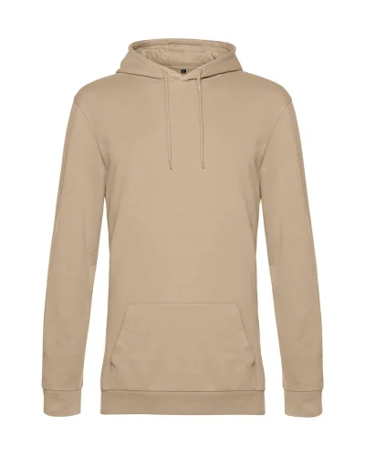 Felpa con cappuccio unisex B&C French Terry 280g Desert