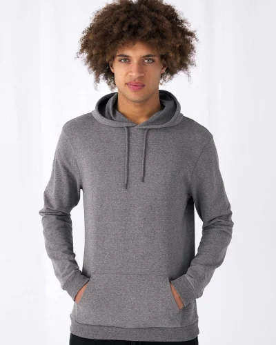 Felpa con cappuccio unisex B&C French Terry 280g