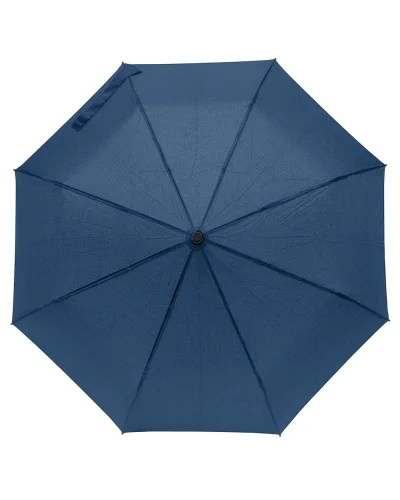Ombrello pieghevole automatico legno 98cm Nova Blu