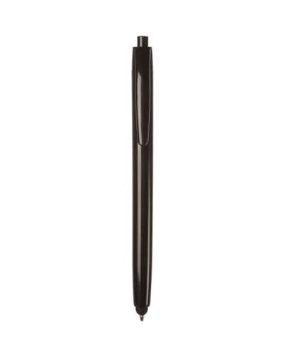 Penna a sfera touch screen in plastica, refill nero Nero