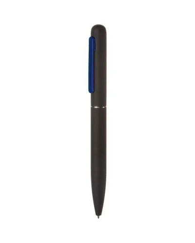 Penna a sfera in metallo elegante con scrittura scorrevole Blu