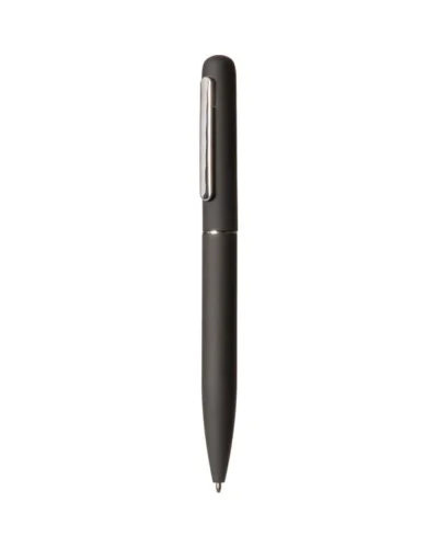 Penna a sfera in metallo elegante con scrittura scorrevole Grigio