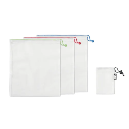 VEGGIE SET RPET 3 Sacche Spesa Lavabili | Shopper R-PET 120g/m²
