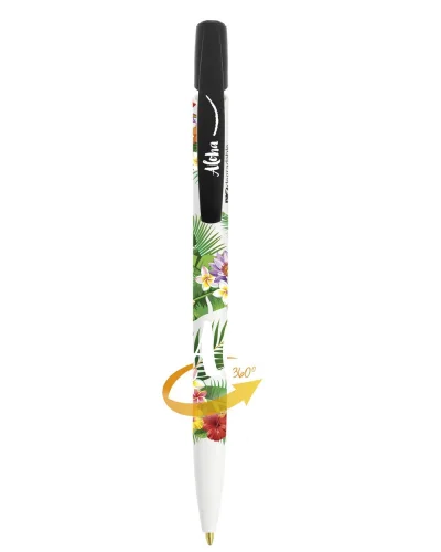 Penna a sfera BIC BIO Mix & Match, 6000 colori, biodegradabile