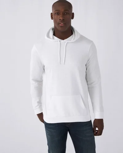 Felpa con cappuccio unisex B&C French Terry 280g