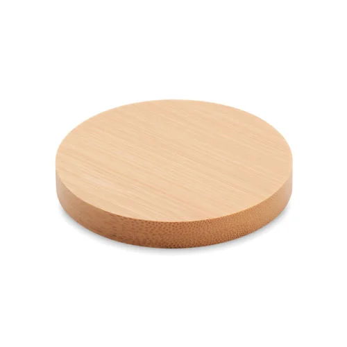 DAKAI Apribottiglie bamboo naturale Ø7,8cm funzione sottobicchiere