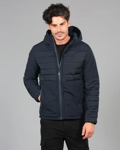 Giubbotto Canada Man impermeabile, softshell stretch, imbottito