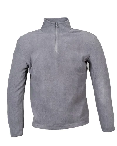 Lione Man Pile Uomo Caldo e Morbido Grey