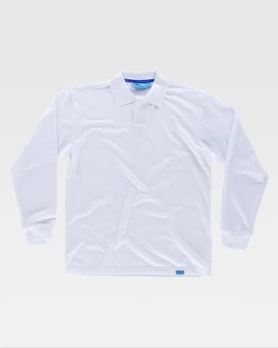 Polo Uomo  Cotone Antibatterica Manica Lunga