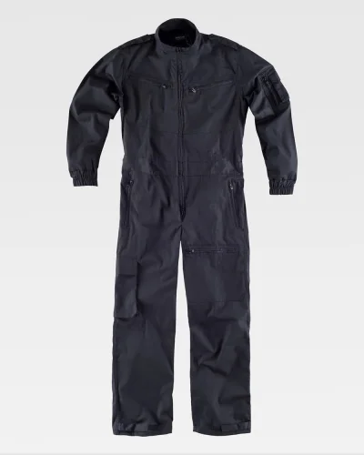 Tuta militare Rip Stop multitasche Regular BLACK